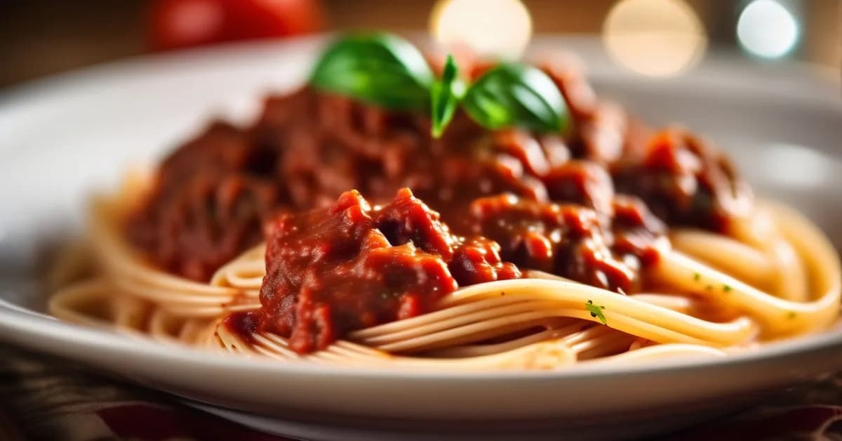 Ile kalorii ma makaron z sosem pomidorowym? Sprawdź, czy to zdrowe danie!